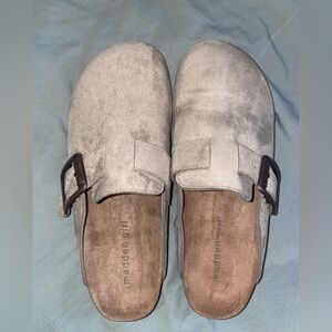 Madden Girl Tan Slip-On Clogs